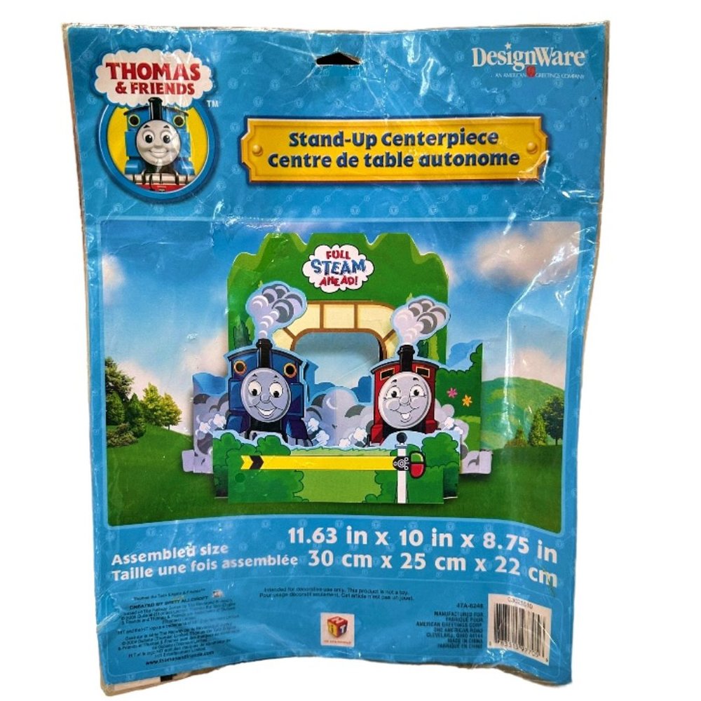 Thomas the Tank Engine Train & Friends Birthday Party Stand-up Centerpiece 2009